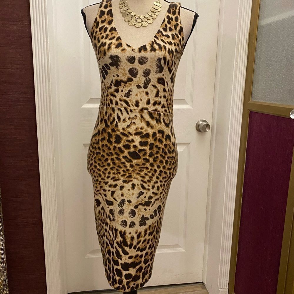 Georges Rech 70% lane wool, 30% cashmere dress, S